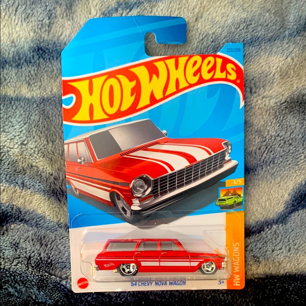 Red '64 Chevy Nova Wagon